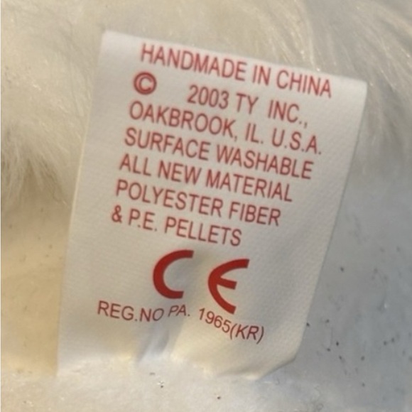 Vintage TY Beanie Baby “Blessed” Bear - October 11, 2002 - NWT - Picture 7 of 8